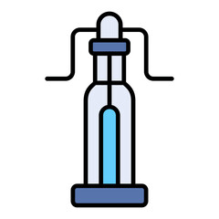 Obraz premium Gas Bottle Icon