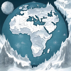 iceberg in polar regions