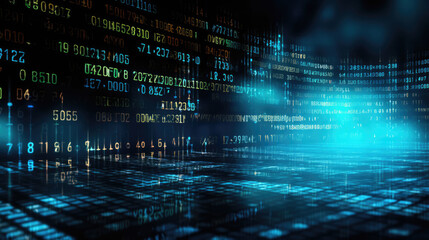 Abstract business technology background, a fusion of innovation and creativity