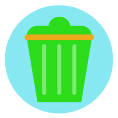  trash can illustration 2, recycle, trash, garbage, container, bin, recycling, clean, rubbish, symbol, isolated, icon, waste, dustbin, basket, can, illustration, environment, vector, design, dump, thr