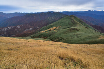 Climbing  Mount Makihata, Niigata, Japan