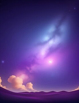 Astral Background Image of Sky with Stars