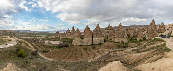 Goreme Historical National Park - Sword Valley Panorama