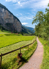 landscape of the mountain