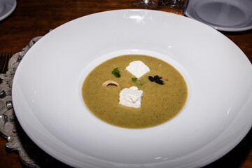 crema y sopa