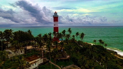Foto op Canvas kovalam lighthouse © satheesh sagara
