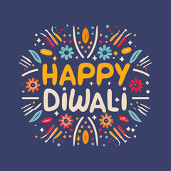 Let's celebrate the triumph of light over darkness this Diwali with this unique Diwali Vector Logos