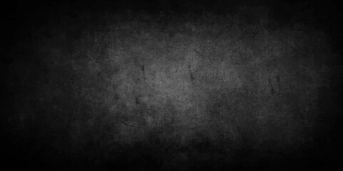Abstract design with textured black stone wall background.elegant luxury backdrop painting, soft blurred texture,wallpaper for black friday white chalk text draw food. Empty surreal room wall blackboa