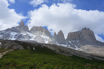 French Valley landscape, Torres del Paine, Chile