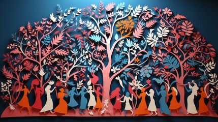 Holi Festival 25th March Generative AI