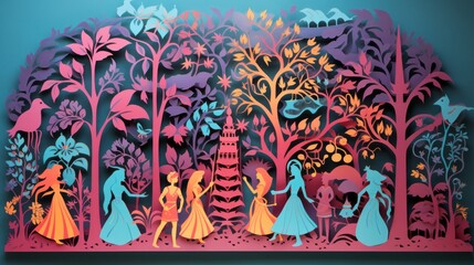 Holi Festival 25th March Generative AI