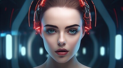 A futuristic female entrepreneur  , Background Images , HD Wallpapers, Background Image