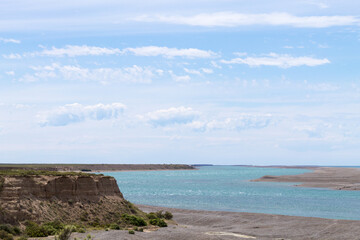 Caleta Valdes beach landscape, Patagonia, Argentina