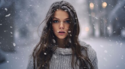 A girl snow smoke smoking, Background Images , HD Wallpapers, Background Image