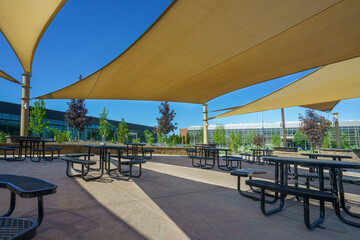 restaurant in the garden