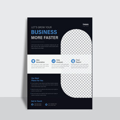 Corporate flyer template