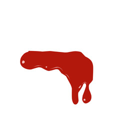 Dripping Red Sauce 