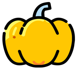 illustration of a pumpkin