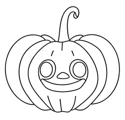 pumpkin cartoon illustration
