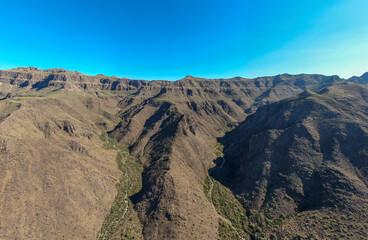 Fototapeta na wymiar Superstition Mountains By Drone