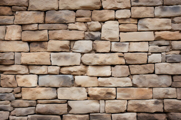 Background of stone wall texture photo Generative AI