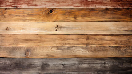 Fototapeta na wymiar Multi shades of brown wood table, wall or floor background, wooden texture. Copy space.