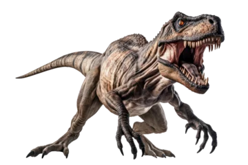 Photo sur Plexiglas Dinosaures T-Rex dinosaur isolated on transparent background.