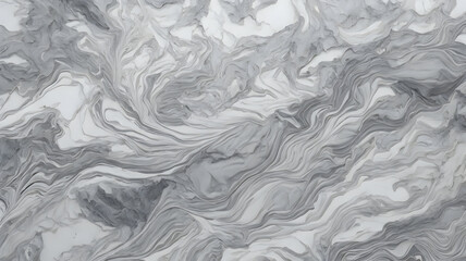 Black and white marble pattern. Marbling texture design. Abstract background
