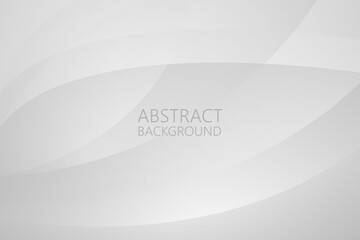 Abstract white and gray wave background. texture white pattern. vector illustration