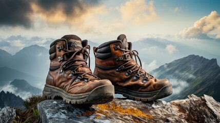 hiking in the mountains. Generative AI