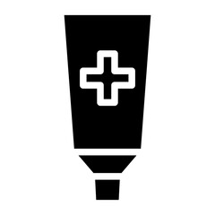 Obraz premium Solid Paste icon