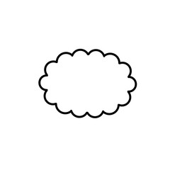 Starburst Outline Shape 