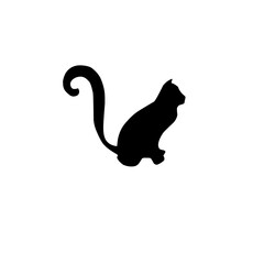 Halloween Cat Silhouette 