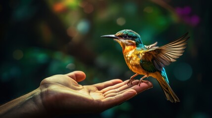 bird of paradise. Generative AI