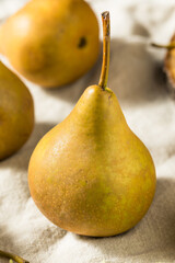 Raw Brown Organic Bosc Pears