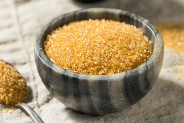 Organic Raw Brown Demara Turbinado Sugar