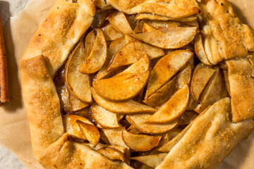 Homemade Warm Cinnamon Pear Galette