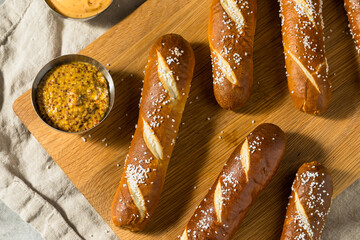 Homemade Soft Pretzel Bread Sticks