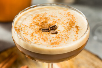 Boozy Pumpkin Spice Espresso Martini