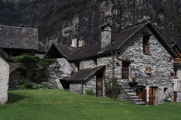 Fototapeta na wymiar Sonlerto, Val Bavona, Tessin