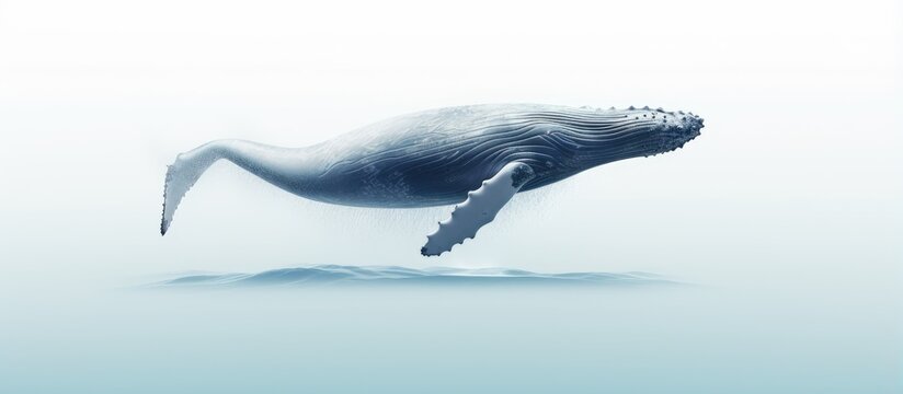 Cetacean With copyspace for text