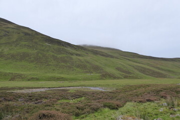 Fototapeta na wymiar Glen Shee, Panorama, Highlands, Schottland