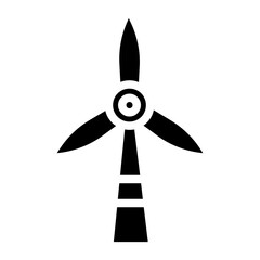 Solid Windmill icon