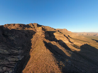 Superstition Mountains By Drone