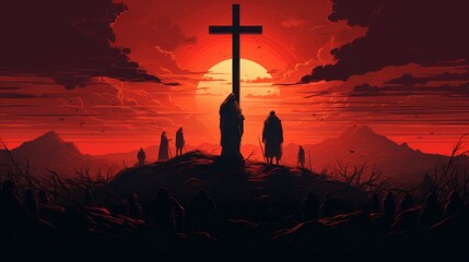 Good Friday Holy Friday March 29 Generative AI