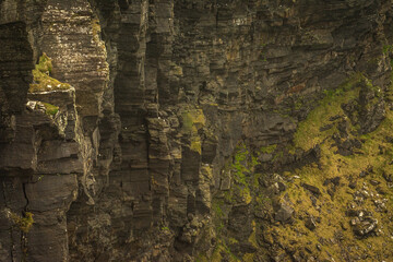 pattern of cliff