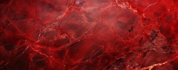 Rich red background texture, marbled stone or rock textured banner with elegant holiday color and...