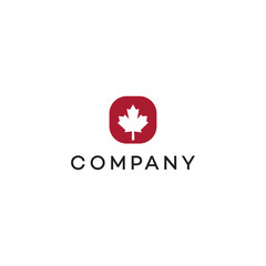 Maple leaf Canada Kashmir tree icon symbole  business, logo, design, brand identity, flat logo, company, editable, vector