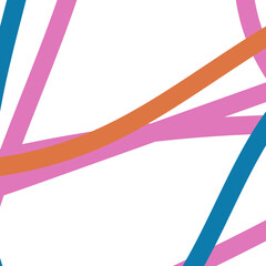 Colourful lines abstract background 