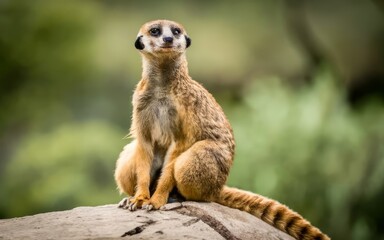 Fototapeta premium meerkat on guard